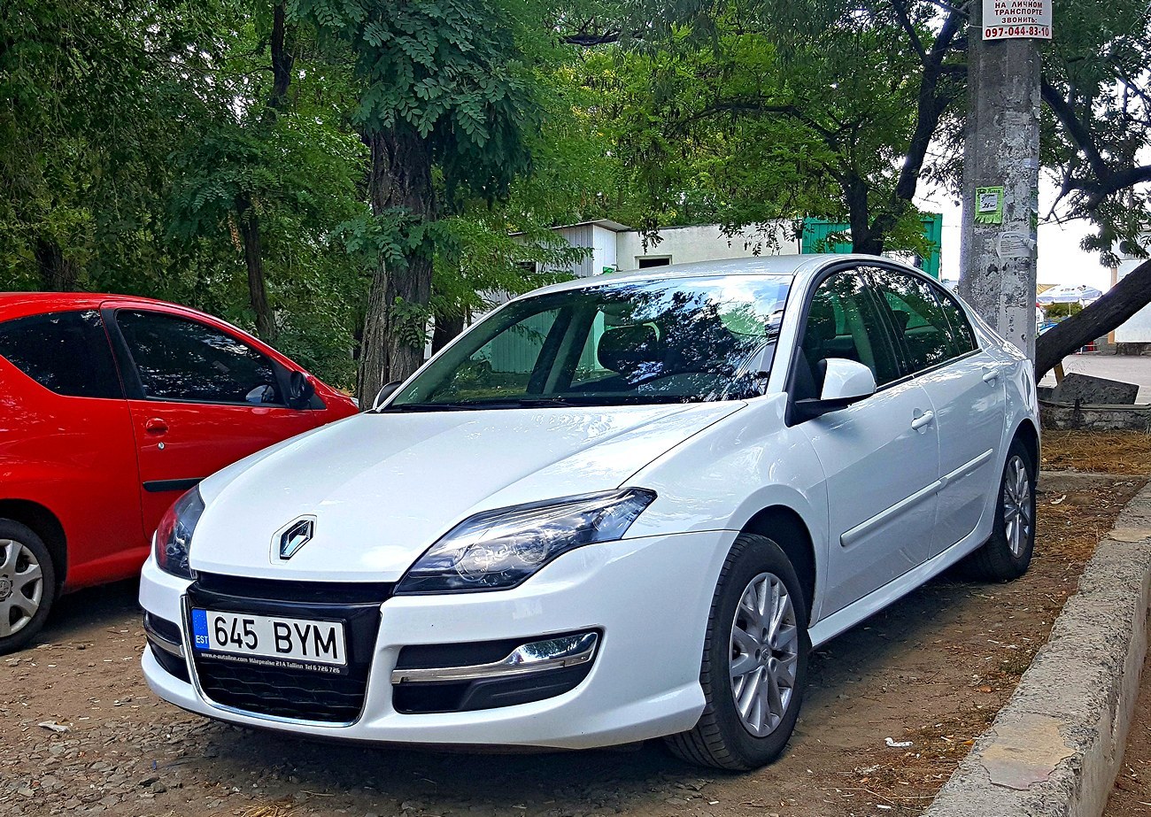 645 BYM, Renault Laguna 3rd gen Liftback (X91), 2007–2015