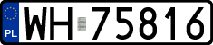 License plates of Poland, Regular car plates