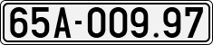 License plate of Vietnam, Cars