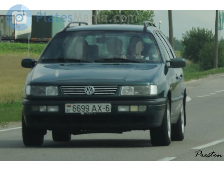 6699 AX-6, Volkswagen Passat