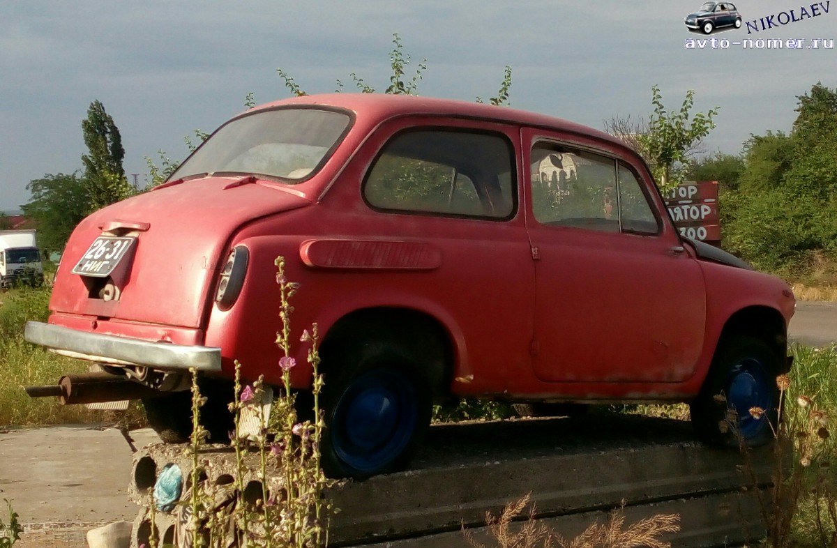 2631 НИГ, ZAZ 965 965/965А Запорожец (Zaporozhets), 1959–1969