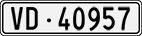 License plate of Switzerland, Cars