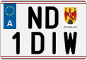 License plate of Austria, Regular plates