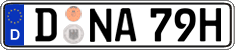 German license plate, Plates for oldtimers (type 