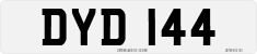 License plate of the United Kingdom, 1932 year system