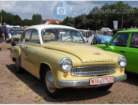 WAK 07520, Wartburg 311/312/313