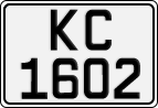 License plate of Norway, Trailers, motorcycles, special vehicles