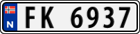 License plate of Norway, Trailers, motorcycles, special vehicles