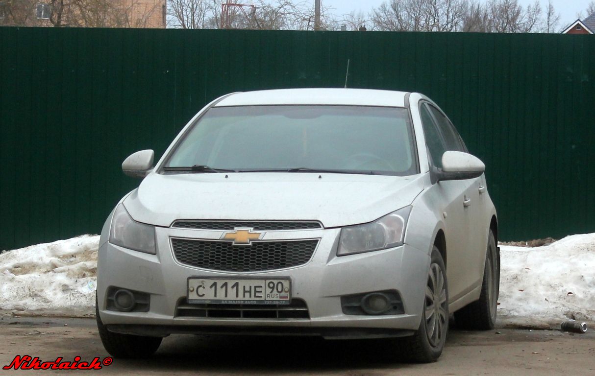 с 111 не 90, Chevrolet Cruze 1st gen Sedan (J300), 2008–2016