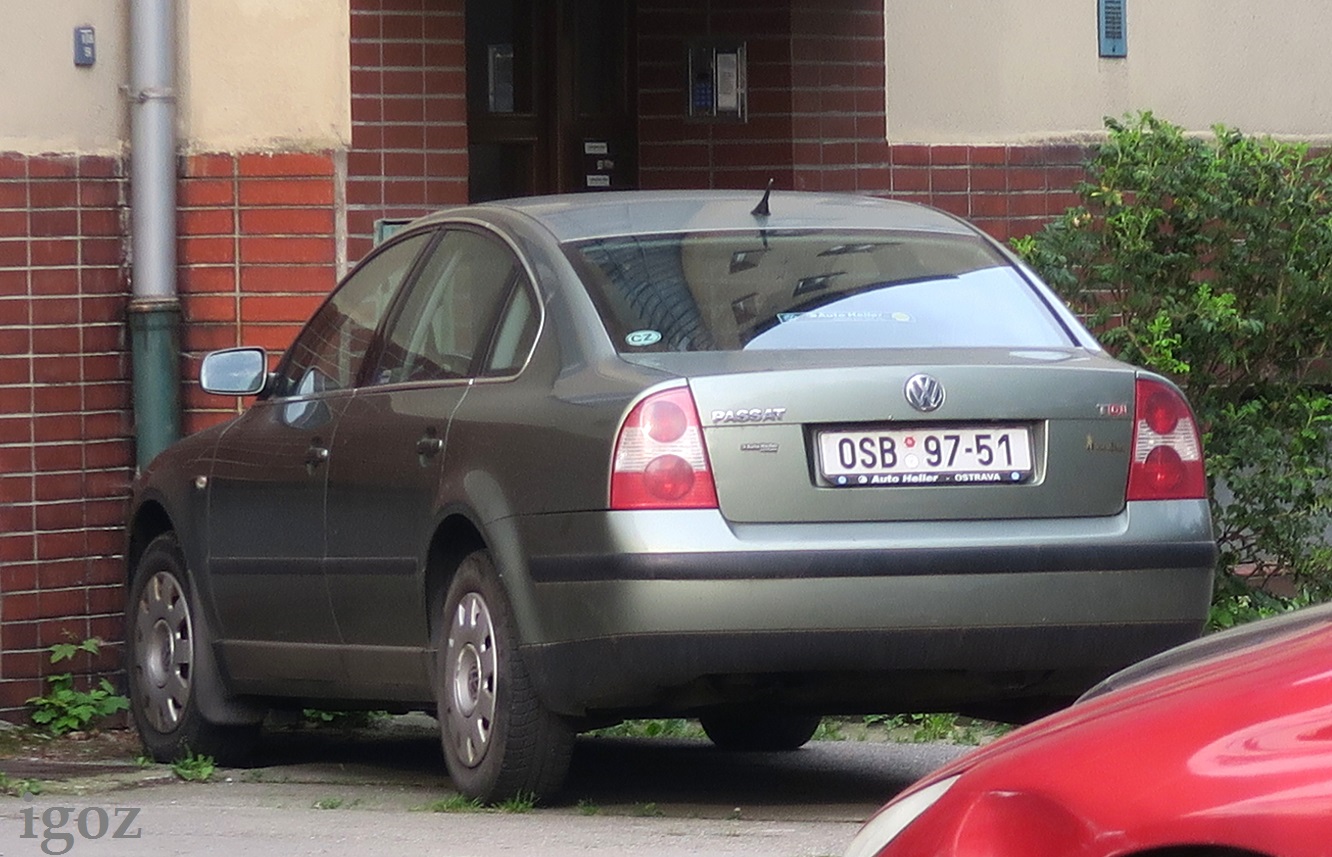 OSB 97-51, Volkswagen Passat 5th gen Sedan (B5.5; 3BG), facelift, 2000–2005