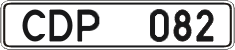 License plate Ukraine, Diplomatic