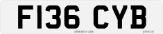 License plate of the United Kingdom, 1983 year system