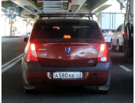 а580ав, Dacia Logan