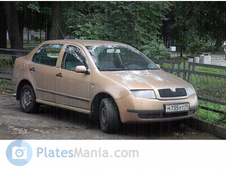 м735ут99, Skoda Fabia