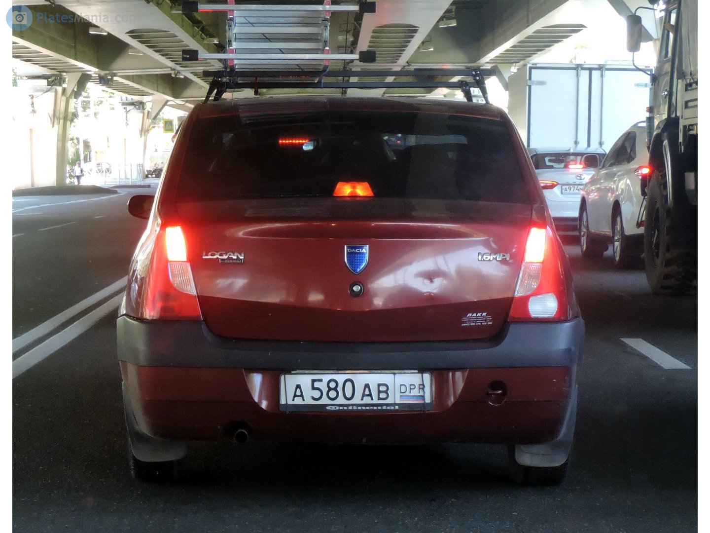 а 580 ав, Dacia Logan 1st gen Sedan (L90), 2004–2008