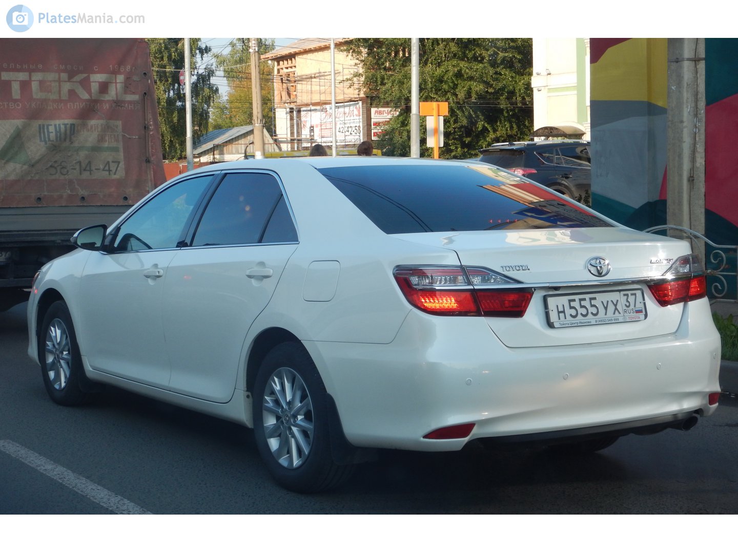 н 555 ух 37, Toyota Camry 7th gen (XV50; Global-market), facelift, 2014–2018