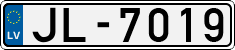 License plate of Latvia, Regular car plates