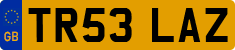 License plate of the United Kingdom, 2001 year system