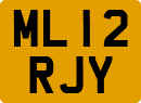 License plate of the United Kingdom, 2001 year system