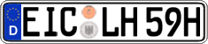 German license plate, Plates for oldtimers (type 