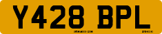 License plate of the United Kingdom, 1983 year system