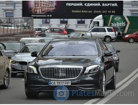 KA 1977 PP, Mercedes-Benz S-Klasse