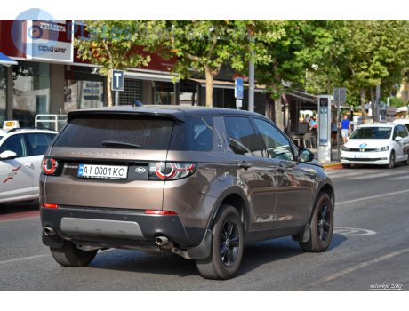 AI 0001 KC, Land Rover Discovery Sport