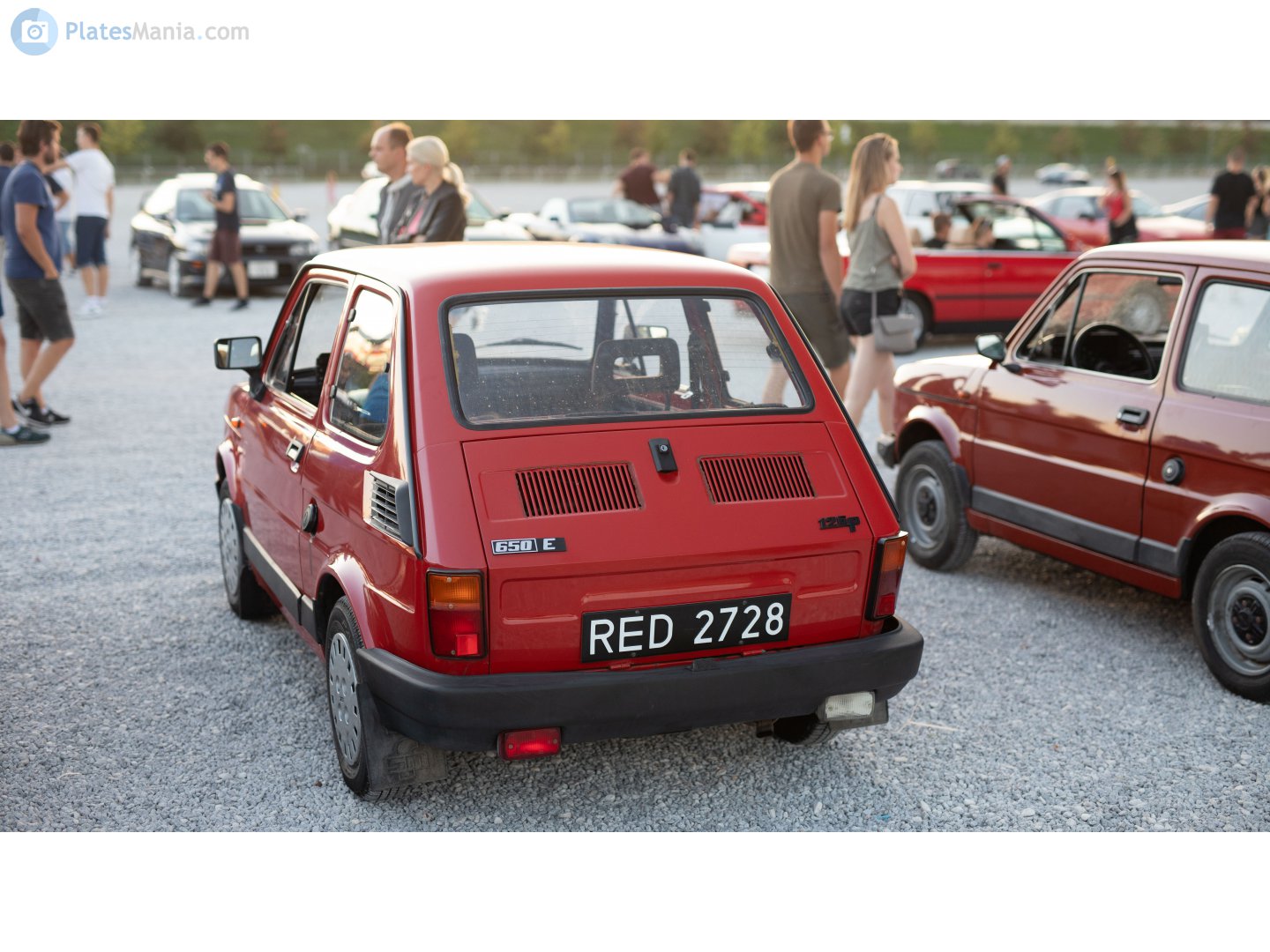 RED 2728, Polski Fiat 126p 126p 600/650/FL, 1973–1994