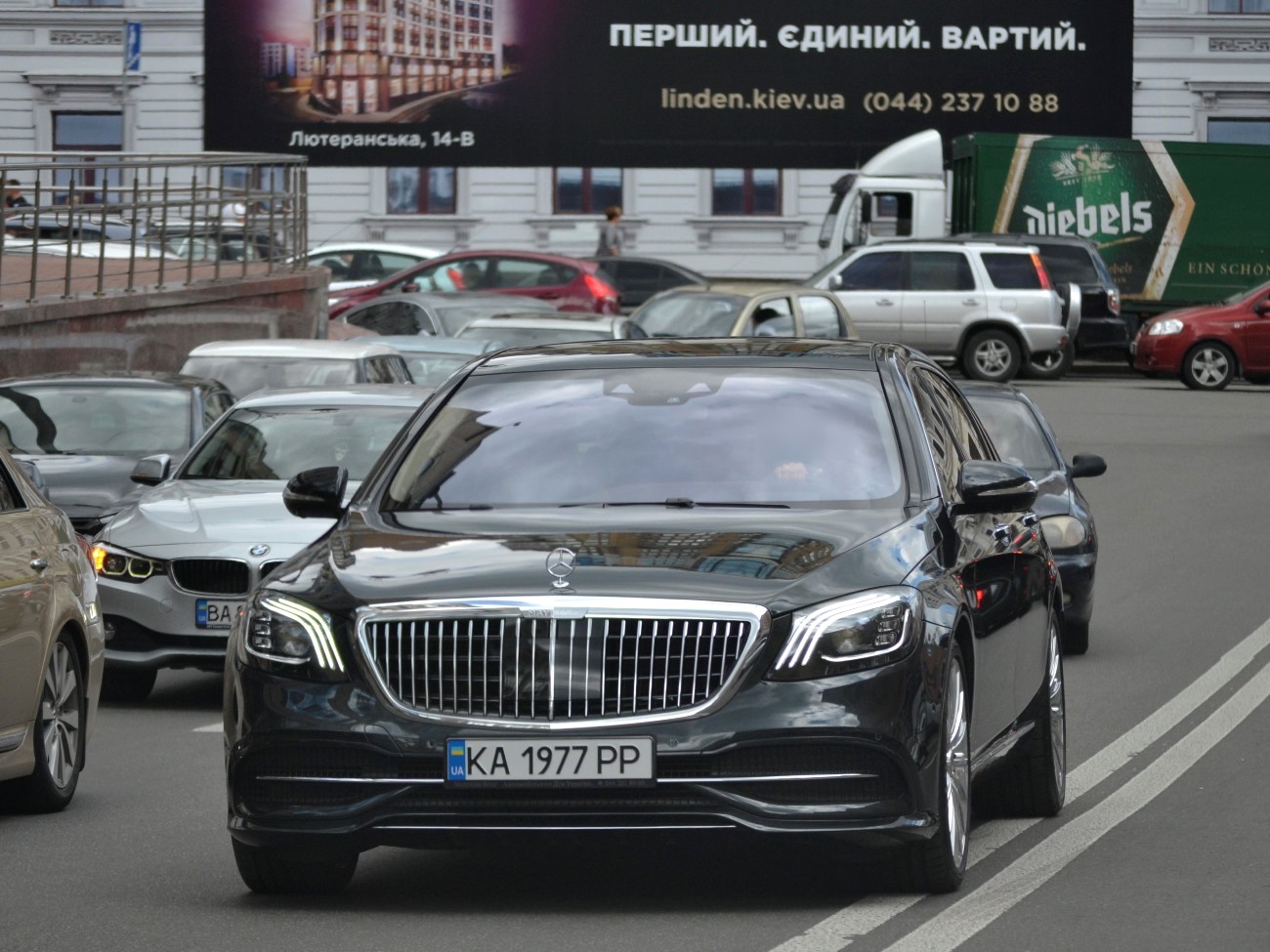 KA 1977 PP, Mercedes-Benz S-Klasse Maybach, 8th gen Sedan (X222), 2015–2020