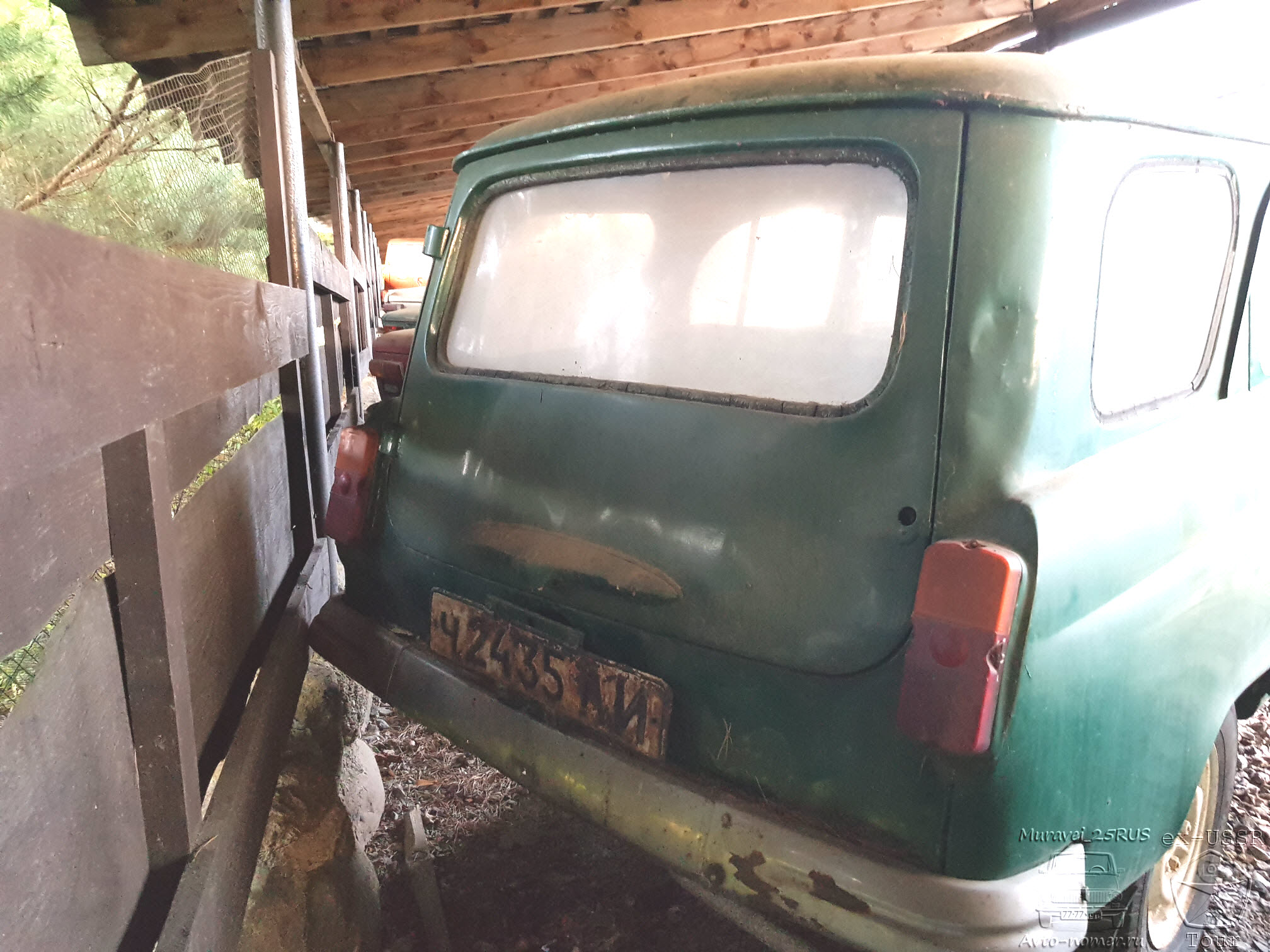 ч 2435 ЛИ, Moskvich (AZLK) 423/424 423, 1957–1958