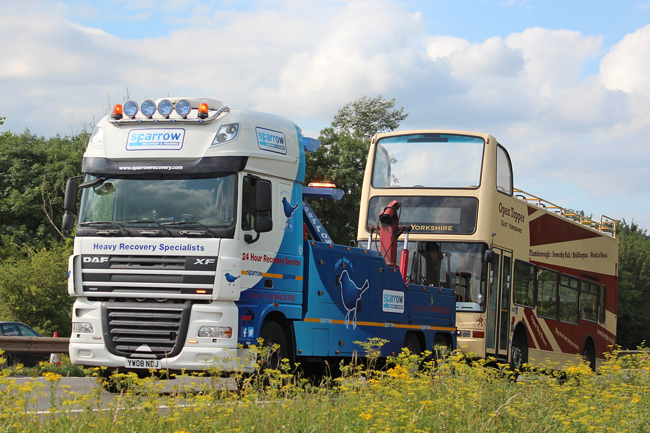 YW08NDJ, DAF XF 3rd gen (XF105), 2006–2020