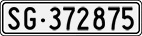 License plate of Switzerland, Cars