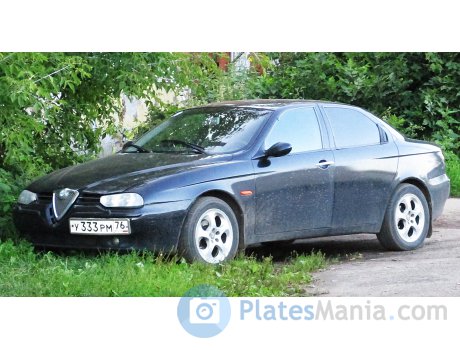 у333рм76, Alfa Romeo 156