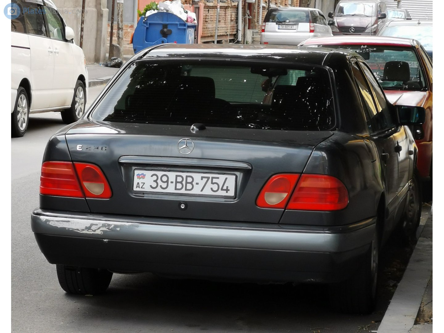 39 BB 754, Mercedes-Benz E-Klasse 2nd gen Sedan (W210), 1995­–2002