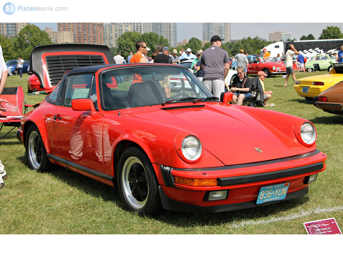 836-YUN, Porsche 911 2nd gen Targa (930, G-Modell), 1973–1989