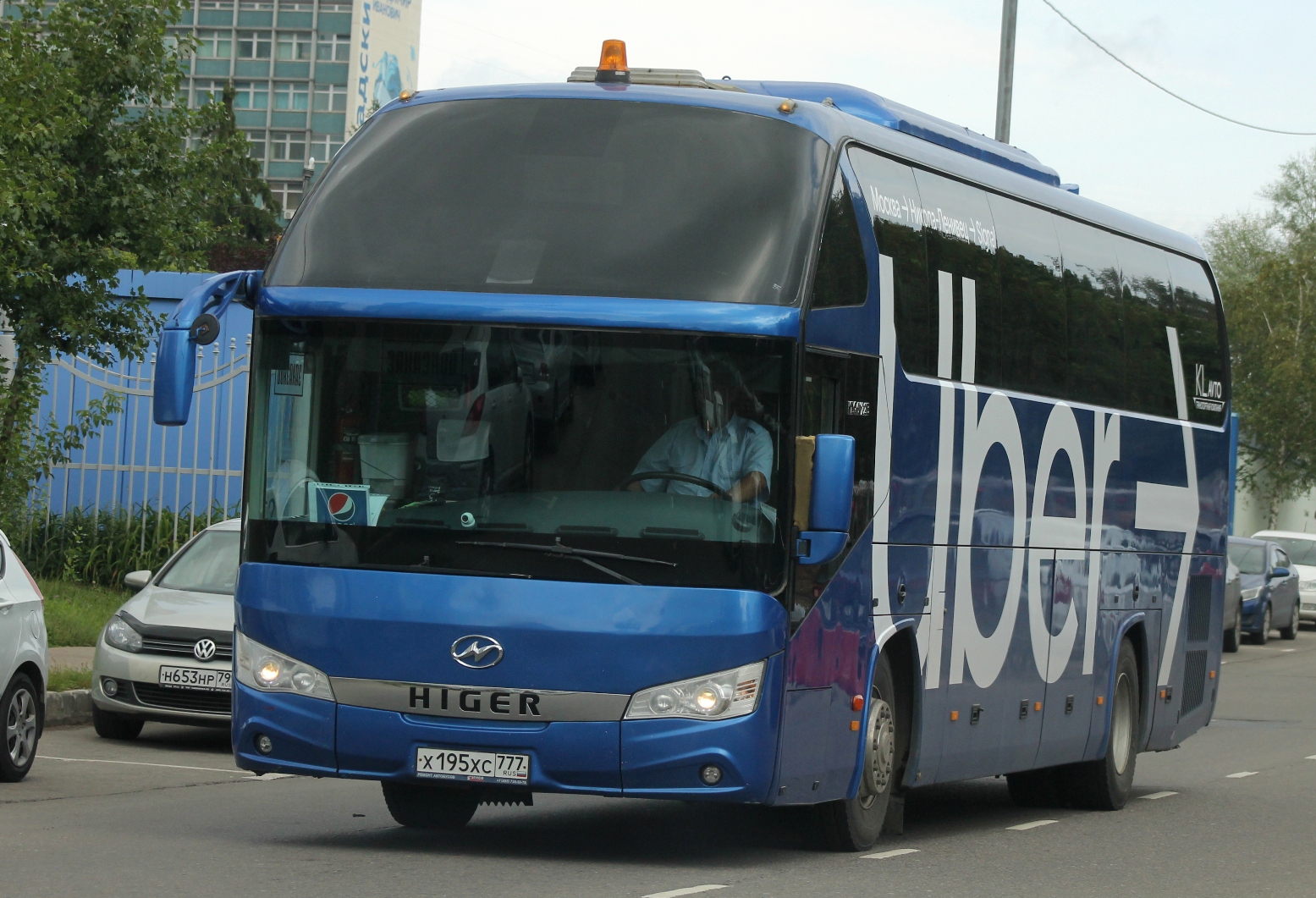 х 195 хс 777, Higer KLQ61*2 