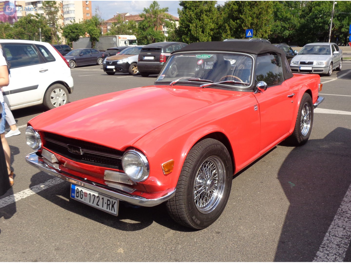 BG 1721-RK, Triumph TR6 