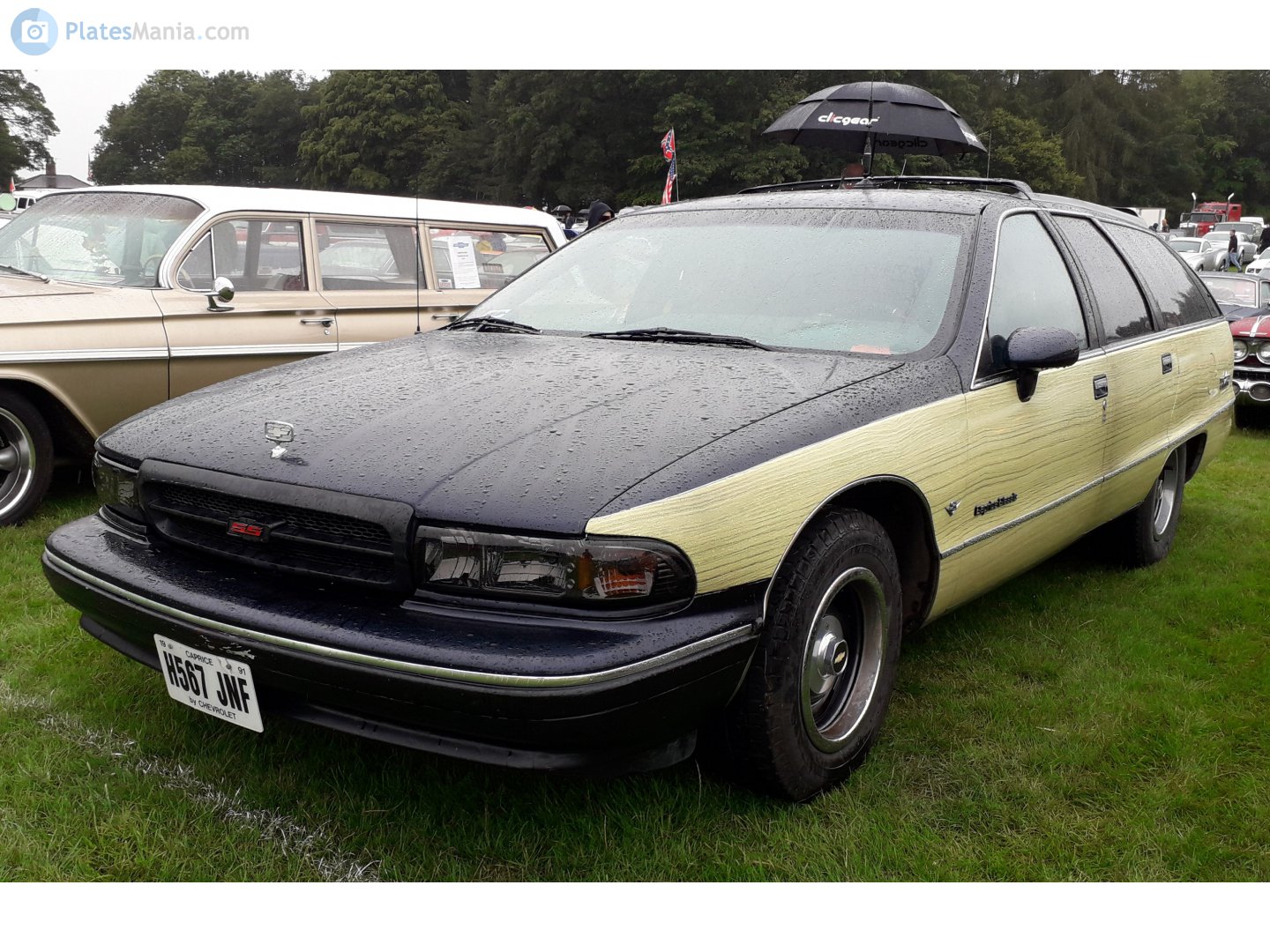 H567JNF, Chevrolet Caprice 4th gen 5-door Station Wagon (B-body), 1990–1996