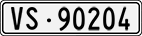 License plate of Switzerland, Cars