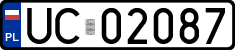 License plates of Poland, Military