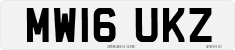 License plate of the United Kingdom, 2001 year system