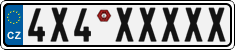 License plate of the Czech Republic, Vanity Plates