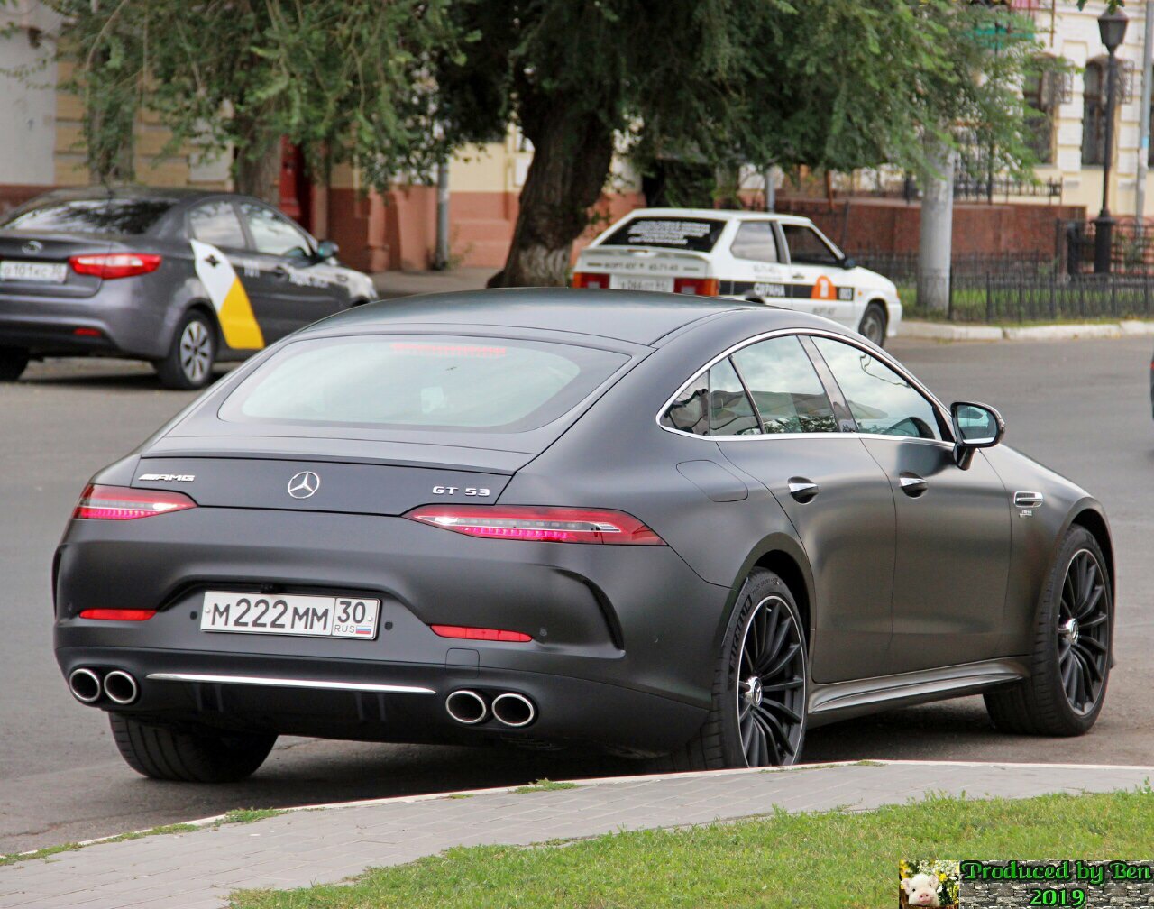 м 222 мм 30, Mercedes-Benz AMG GT 4-door Coupé 1st gen (X290), 2018–