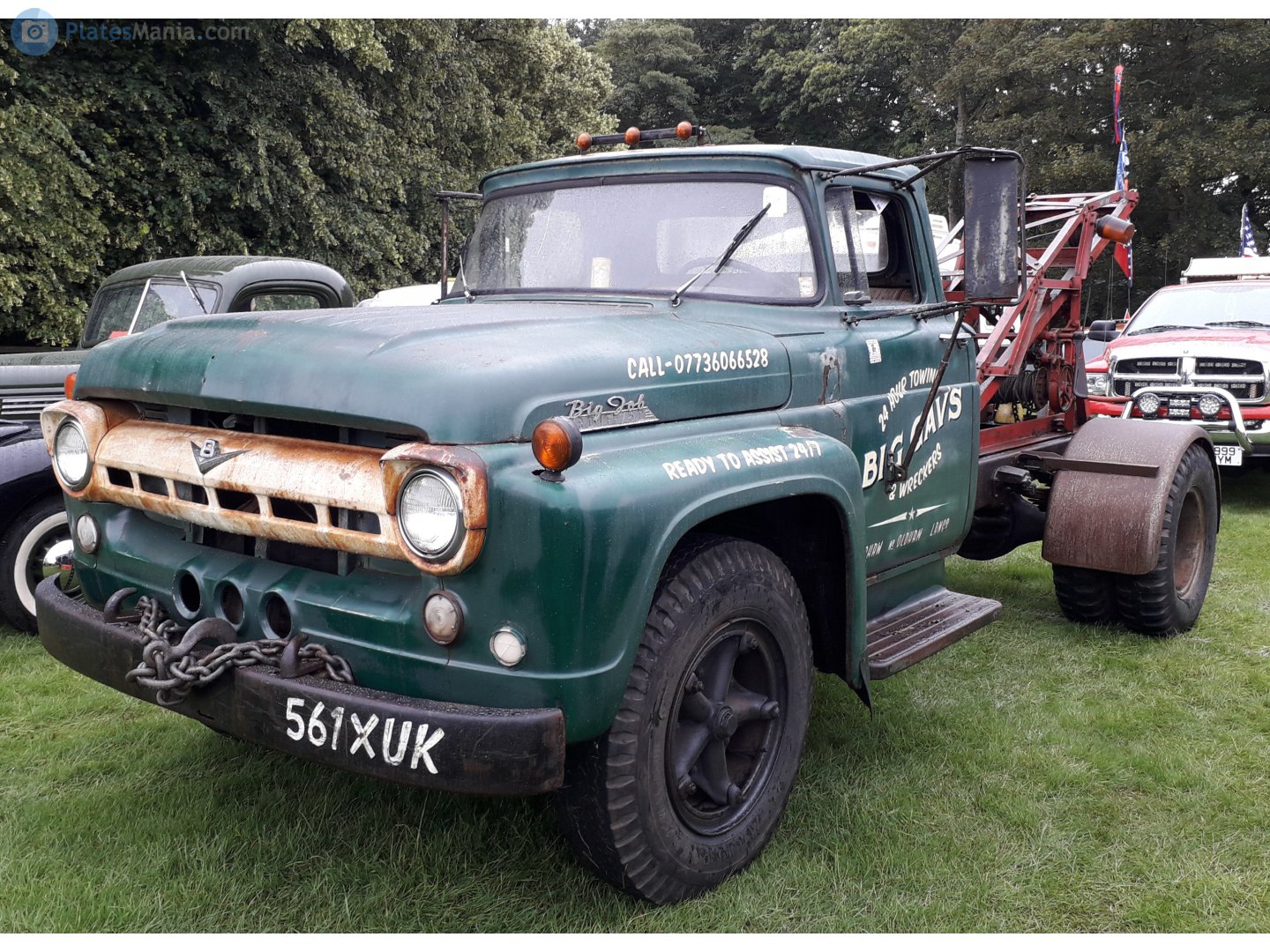 561XUK, Ford F-750 3rd gen, 1956–1960