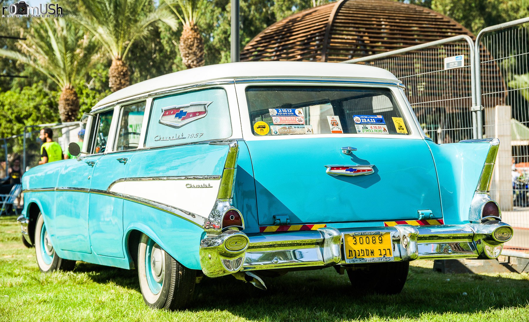 30-089, Chevrolet Townsman 1st gen 1957 (210/Bel Air) (2409/2419; A-body), 3rd facelift, 1956–1957