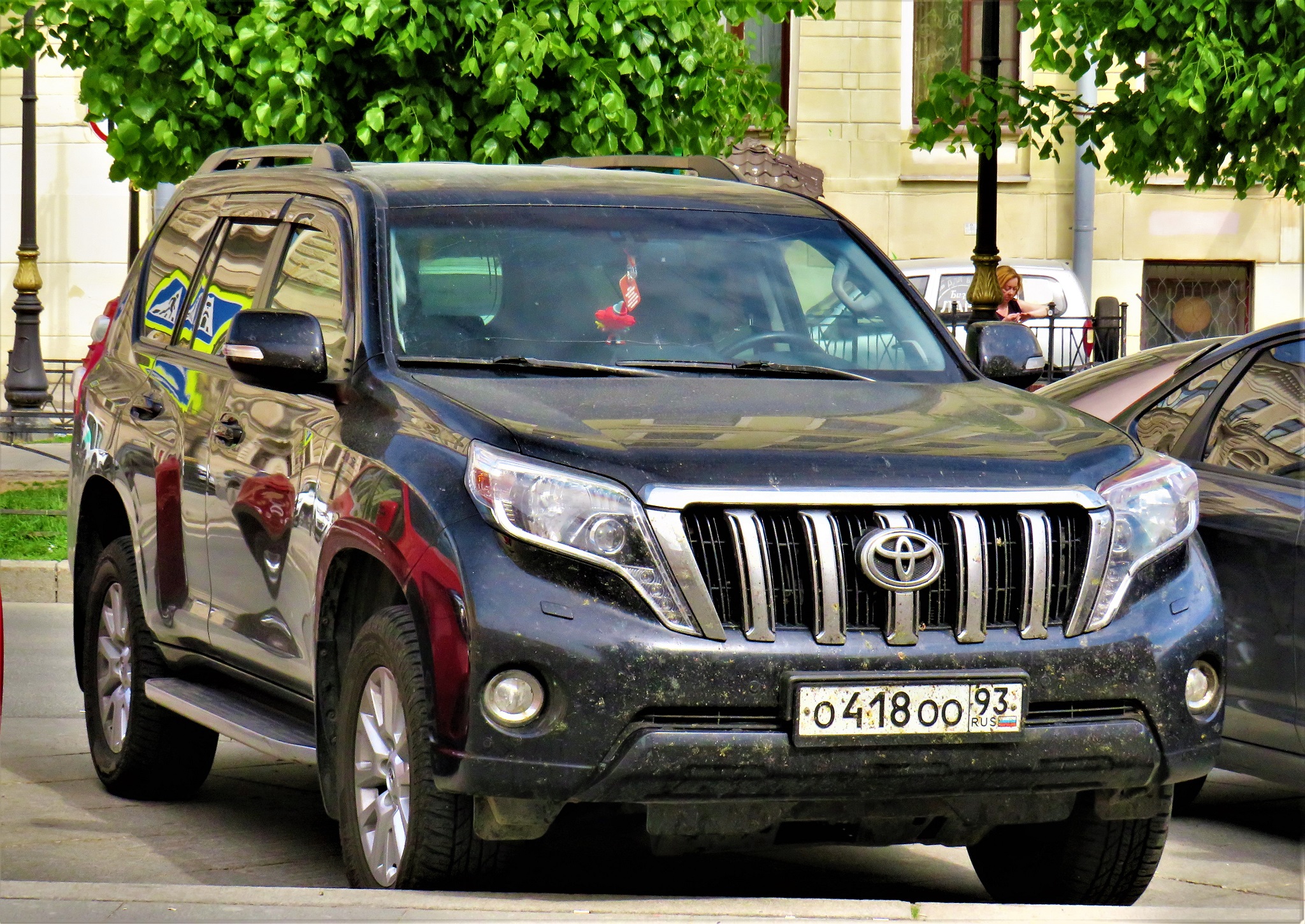 о 418 оо 93, Toyota Land Cruiser Prado 4th gen 5-door SUV (J150), 1st facelift, 2013–2017