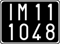 License plate of Italy, Cars (1927 year series)