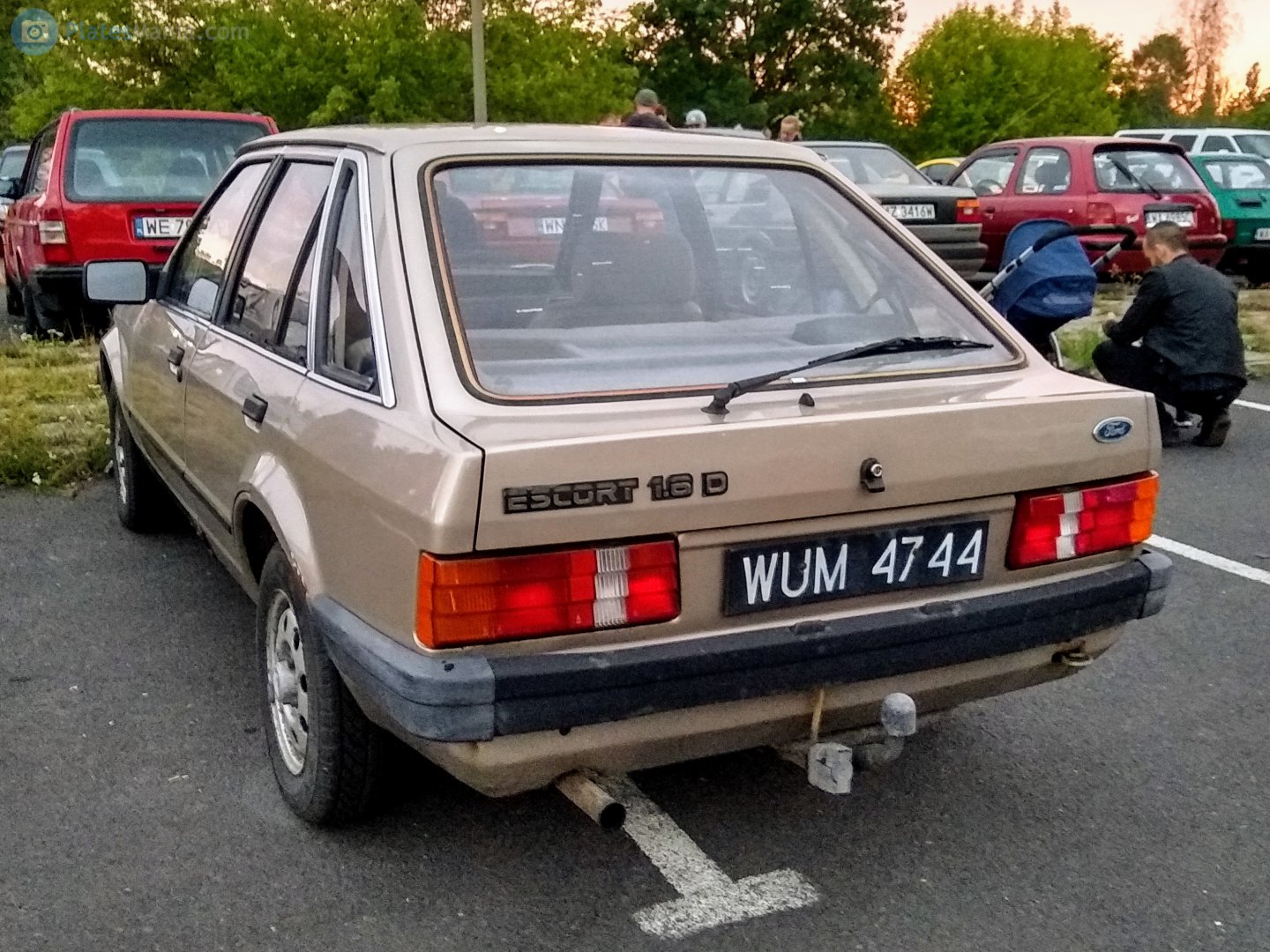 WUM 4744, Ford Escort 3rd gen 5-door Hatch (AAD; Global-market), 1980–1986