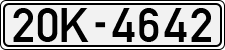 License plate of Vietnam, Cars