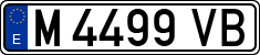 License plates of Spain, 1971 year series